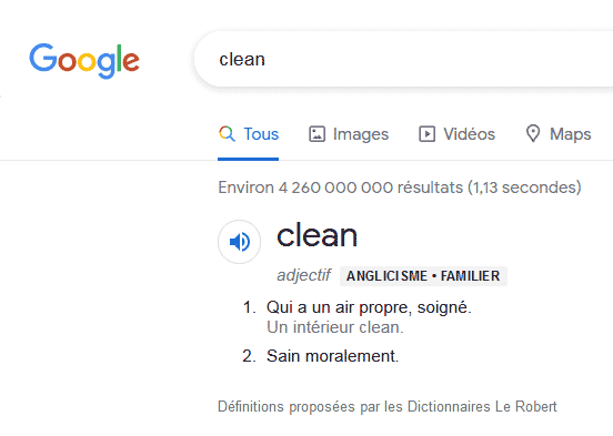Clean