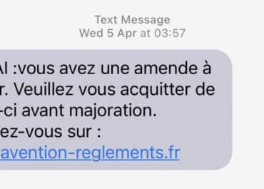 arnaque fausse amende